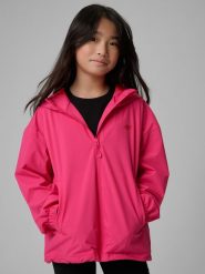 4F Kurtka przejściowa membrana 5000 dziecięca - różowa 146 (10-11 lat). Czerwone kurtki i płaszcze dla dziewczynek 4f, bez wzorów, ze skóry, bez kaptura. Za 199.99 zł.
