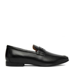 Lordsy GINO ROSSI. Czarne mokasyny męskie Gino Rossi. Za 389.99 zł.