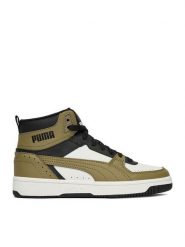 Puma Sneakersy REBOUND-JOY-JR 37468715 Zielony. Zielone buty sportowe chłopięce Puma, bez wzorów, z materiału, bez zapięcia. Za 339.99 zł.