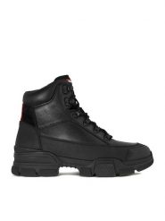 Hunter Trzewiki EO-BERLIN-01 MI08 Czarny. Czarne botki męskie Hunter, bez wzorów, ze skóry, bez zapięcia. Za 439.99 zł.