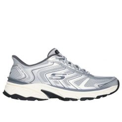 Sneakersy Skechers Stamina Sport. Szare buty sportowe męskie Skechers, bez zapięcia. W wyprzedaży za 377.50 zł.