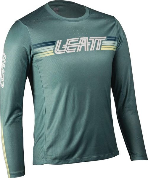 Bluza rowerowa damska Leatt Jersey MTB Enduro 4.0. Niebieskie bluzy damskie LEATT, s, bez wzorów, z bawełny, bez kaptura. Za 280.49 zł.