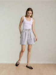 Szorty bermudy jeansowe - szary. Szare szorty damskie Sinsay, bez wzorów, z jeansu. Za 49.99 zł.