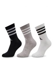 Adidas Skarpety długie 3-Stripes Cushioned Crew Socks 3 Pairs IC1323 Szary. Szare skarpety damskie Adidas, bez wzorów, z bawełny. Za 59.99 zł.