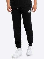 Spodnie do biegania Lonsdale Pilsdon. Czarne spodnie sportowe męskie Lonsdale, xl, bez wzorów, z bawełny, do biegania. Za 188.50 zł.