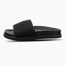 Klapki damskie GANT Mardale. Czarne klapki damskie GANT, bez wzorów, bez obcasa. Za 189.99 zł.