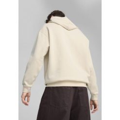 Bluza z kapturem unisex Essentials Elevated PUMA Alpine Snow White. Białe bluzy męskie Puma, xl, bez wzorów, prążkowane, z kapturem, do biegania. W wyprzedaży za 194.00 zł.