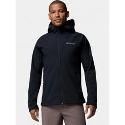 Kurtka Softshell Męska Columbia Trailborne. Czarne kurtki męskie Columbia, m, bez wzorów, z softshellu, bez kaptura. Za 549.00 zł.