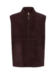Soyaconcept® Damowa kurtka z futra typu teddy Kobiety Sztuczne włókno brązowy, M. Brązowe kurtki damskie m, bez wzorów, z włókna, bez kaptura. Za 149.95 zł.