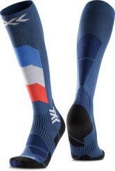 Skarpetki X-Socks Perform Patriot France. Białe skarpety damskie X-Socks, bez wzorów, z materiału. Za 189.99 zł.