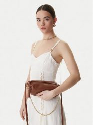 Coccinelle Torebka U4Q Coccinelle Roll Plisse E1 U4Q 15 02 01 Brązowy. Brązowe torebki do ręki damskie Coccinelle, bez wzorów, ze skóry, bez dodatków. Za 1,209.00 zł.