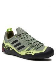 Adidas Trekkingi Terrex Swift Solo 2.0 Hiking IE8052 Zielony. Zielone trekkingi męskie Adidas, trekkingowe. Za 499.99 zł.