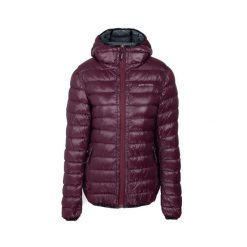 Kurtka puchowa damska BERGSON Berge3. Brązowe kurtki sportowe damskie Bergson, xl, bez wzorów, z puchu, bez kaptura, trekkingowe. W wyprzedaży za 559.00 zł.