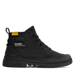 Trapery Palladium. Czarne śniegowce i trapery damskie Palladium. Za 379.99 zł.