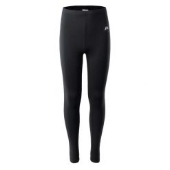 Legginsy dziewczęce Martes Missy. Czarne legginsy dla dziewczynek MARTES, bez wzorów, z bawełny. Za 61.88 zł.