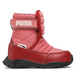 Śniegowce Puma. Czerwone śniegowce dziewczęce Puma, bez zapięcia. Za 319.99 zł.