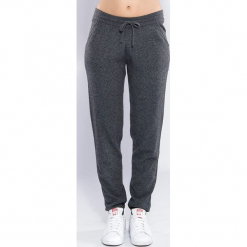 Spodnie kaszmirowe w kolorze antracytowym. Szare spodnie sportowe damskie Just Cashmere, z kaszmiru. W wyprzedaży za 391.95 zł.