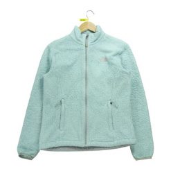 Second life - Kurtka polarowa TNF Osito dla kobiet - Stan dobry. Niebieskie kurtki damskie The North Face, bez wzorów, z polaru, bez kaptura. Za 148.01 zł.