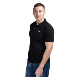 Polo Lonsdale Whalton. Czarne koszulki polo męskie Lonsdale, m, bez wzorów, eleganckie, bez ramiączek. Za 183.00 zł.