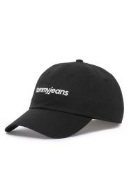 Tommy Hilfiger Czapka z daszkiem Tjm Script AM0AM14455 Czarny. Czarne rękawiczki męskie Tommy Hilfiger, bez wzorów, z bawełny. Za 129.99 zł.