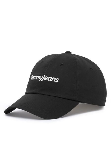 Tommy Hilfiger Czapka z daszkiem Tjm Script AM0AM14455 Czarny. Czarne rękawiczki męskie Tommy Hilfiger, bez wzorów. Za 129.99 zł.