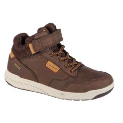 Buty sportowe Sneakersy chłopięce, J.Torcon Jr 24 JTORCW. Brązowe buty sportowe chłopięce Joma, bez wzorów, bez zapięcia, trekkingowe. Za 159.99 zł.