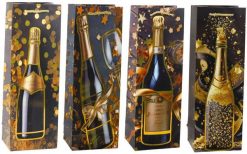 Torba Prezentowa Na Wino Butelkę Papierowa Szampan 35 x 12 x 9 cm. Torby i plecaki dziecięce LEAN. Za 8.46 zł.