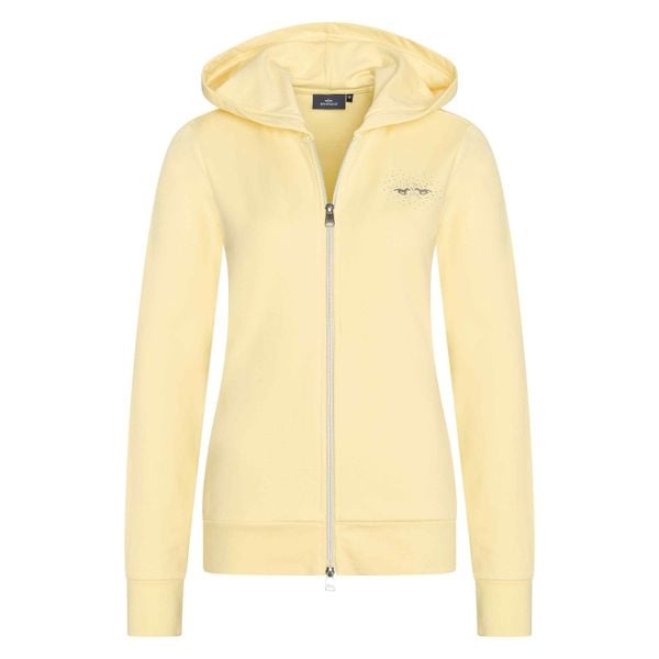 Damska bluza dresowa HV Polo Classic. Żółte kurtki sportowe damskie HV POLO, bez wzorów, z dresówki, bez kaptura, do jazdy konnej. Za 331.00 zł.