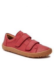 Froddo Sneakersy Barefoot Base G3130240-5 DD Czerwony. Czerwone buty sportowe dziewczęce Froddo, bez wzorów, ze skóry, bez zapięcia. Za 269.99 zł.