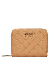 Nine West Portfel NW-W1-004-SS25 Pomarańczowy. Brązowe portfele damskie Nine West, bez wzorów, z materiału. Za 69.99 zł.