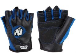 Mitchell Rękawiczki treningowe - Czarny/Niebieski. Czarne rękawiczki męskie GORILLA WEAR, bez wzorów, z bawełny. Za 178.00 zł.