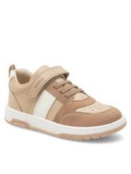 Lasocki Kids Sneakersy Mos CI12-3136-02(III)CH Beżowy. Brązowe buty sportowe dziewczęce Lasocki Kids, bez wzorów, ze skóry, bez zapięcia. Za 129.99 zł.