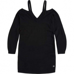 Sukienka w kolorze czarnym. Czarne sukienki dla dziewczynek Pepe Jeans. W wyprzedaży za 119.95 zł.