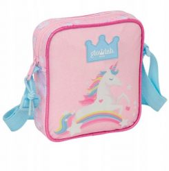 Safta Torebka na ramię dla dziewczynki z paskiem różowa Jednorożec unicorn. Czerwone torby i plecaki dziecięce safta. Za 54.99 zł.