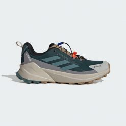 Buty Terrex Trailmaker 2 GORE-TEX Speed Lace Hiking. Niebieskie trekkingi męskie Adidas, wspinaczkowe, gore-tex. W wyprzedaży za 426.75 zł.