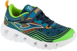 Buty sportowe Sneakersy chłopięce, Rase Jr 25 JRASS. Niebieskie trampki i tenisówki chłopięce Joma, bez wzorów, z materiału, sportowe, przed kostkę, bez zapięcia. Za 139.99 zł.