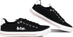 Lee Cooper Buty trampki sneakersy miejskie męskie Lee Cooper czarne LCW-23-31-1823M 44. Czarne trampki męskie Lee Cooper, bez wzorów, bez zapięcia. Za 144.80 zł.