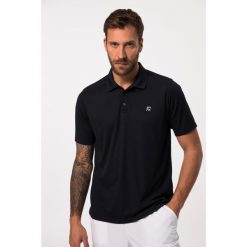 Męska Koszulka polo FLEXNAMIC® tenis rękaw 1/2 QuickDry nadruki. Niebieskie koszulki polo męskie JAY-PI, m, bez wzorów, z materiału, bez ramiączek. Za 195.99 zł.