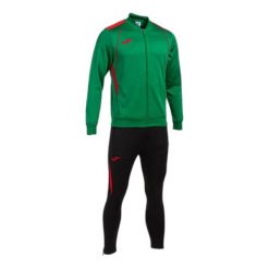 Dres Joma Championship VII. Czerwone spodnie sportowe dla chłopców Joma, bez wzorów, z dresówki, sportowe, na fitness i siłownię. Za 244.95 zł.
