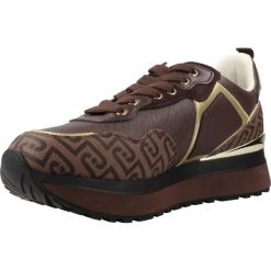 Buty LIU-JO BF6001 EX339 LIU JO MAXI WONDER 01 Brązowy. Brązowe obuwie sportowe damskie Liu Jo, bez wzorów, z syntetyku, na fitness i siłownię. Za 731.80 zł.