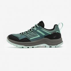 Buty turystyczne damskie Quechua MH100 wodoodporne. Niebieskie trekkingi damskie QUECHUA, na lato, outdoorowe. Za 219.99 zł.