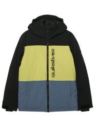 Quiksilver Kurtka snowboardowa Side Hit EQBTJ03195 Czarny Regular Fit. Czarne kurtki i płaszcze dla chłopców Quiksilver, bez wzorów, z syntetyku, sportowe, bez kaptura. Za 359.99 zł.