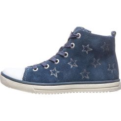 Skórzane sneakersy w kolorze niebieskim. Trampki i tenisówki dziewczęce I love my sneakers. W wyprzedaży za 175.95 zł.
