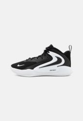 Buty halowe Nike Zoom Hyperset 2. Czarne obuwie sportowe damskie Nike, bez wzorów, z gumy, do siatkówki, nike zoom. Za 549.99 zł.