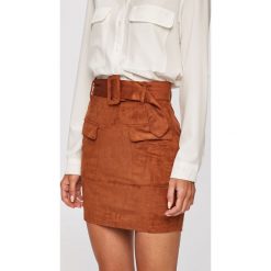 Tally Weijl - Spódnica. Czarne spódnice damskie TALLY WEIJL, l, bez wzorów, z elastanu, mini, proste. W wyprzedaży za 79.90 zł.