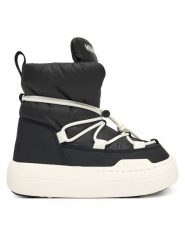 Moon Boot Śniegowce Jr Park lace Mid 80D3440070 S Czarny. Czarne buty zimowe dziewczęce Moon Boot, ze skóry, bez zapięcia. Za 629.99 zł.