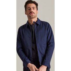 Kurtka z kołnierzem - Granatowy. Kurtki męskie marki Reserved. Za 169.99 zł.