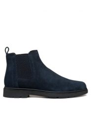 Geox Sztyblety U Spherica Ec1 U36D1C 00022 C4002 Granatowy. Niebieskie botki męskie Geox, bez wzorów, ze skóry, bez zapięcia. Za 469.99 zł.
