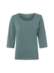 Franco Callegari Koszulka Kobiety Bawełna zielony, S. Zielone t-shirty damskie Franco Callegari, s, bez wzorów, z bawełny, bez kołnierzyka. Za 129.95 zł.