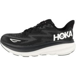 Buty do biegania damskie Hoka One One Bwht Clifton 9. Czarne obuwie sportowe damskie HOKA, bez wzorów, z gumy, do biegania. Za 951.00 zł.